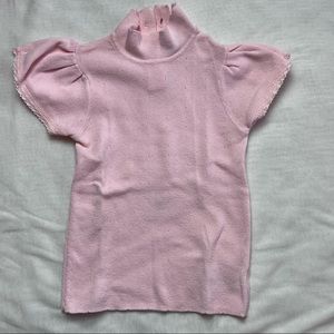 Cute short sleeve turtleneck.